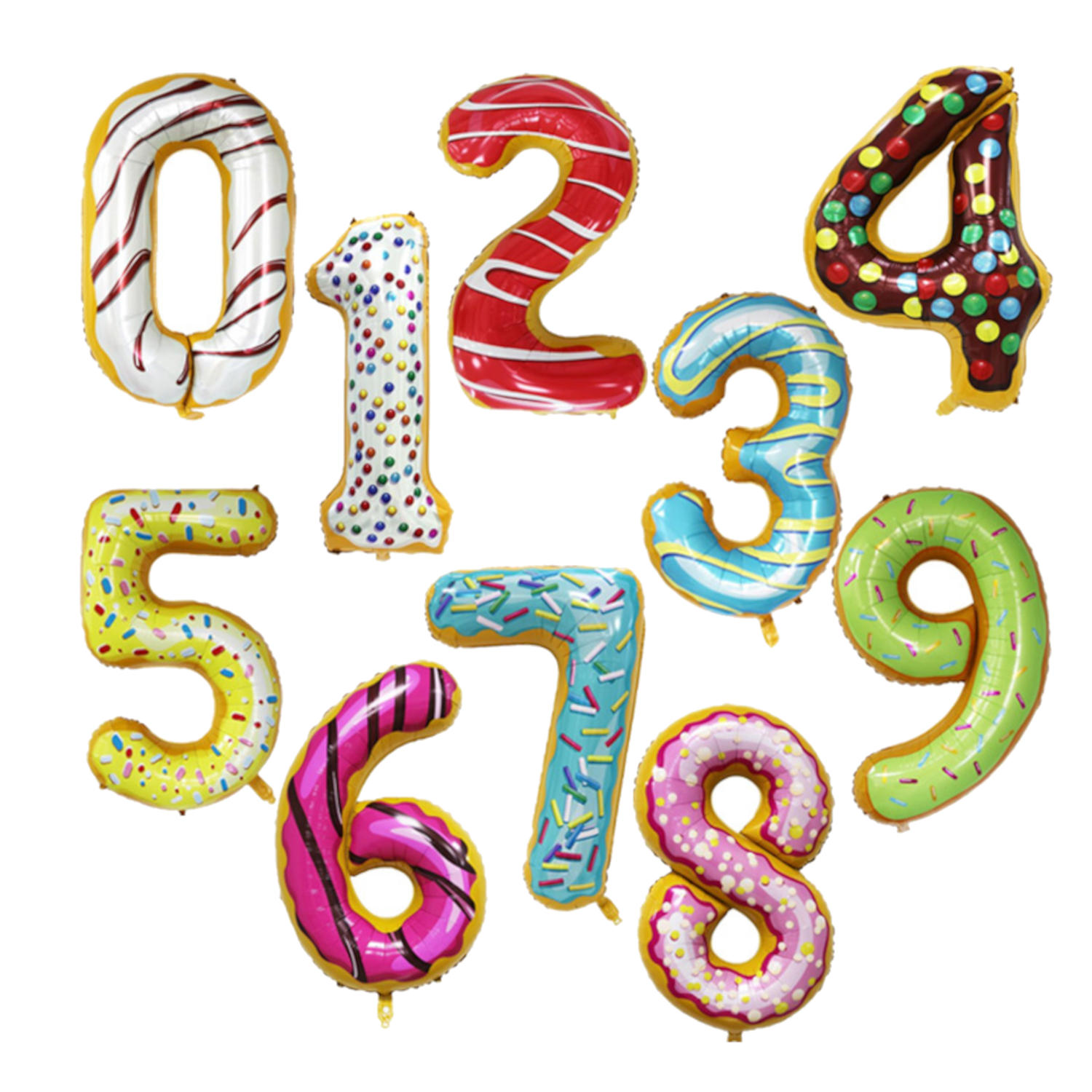 Folienballon Buchstaben Hochzeit Geburtstag Feier Kinder Luftballon Zahlen Pink 